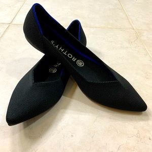 Rothy’s The Point Flat Black